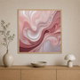 Wallity Pintura Decorativa en Lienzo Enmarcada 80 x 80 cm